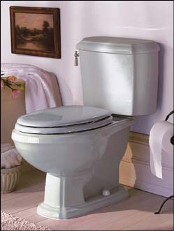 Estate Elongated Two-Piece Toilet Porcher