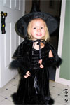 Jolie tries on her 2004 costume in early October.