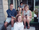 Dave Dunkleberger, Beth (Rosser) Smith, Karen (Orth) Rimby