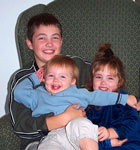 Mick, Allison & JJ in December 2004