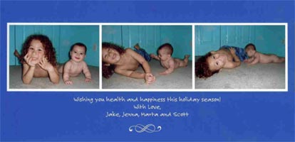 Jake and Jenna, Holiday Card 2006