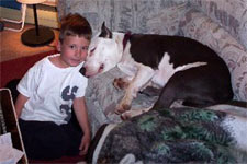 Connor and Nitro, May 2005
